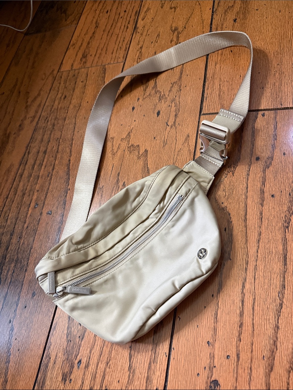 lululemon athletica Beige/Tan Belt Sling Bag